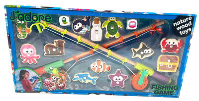 Jadore Fishing Game Fischspiel für Kinder ab 2 Jahre Angelspiel Neu