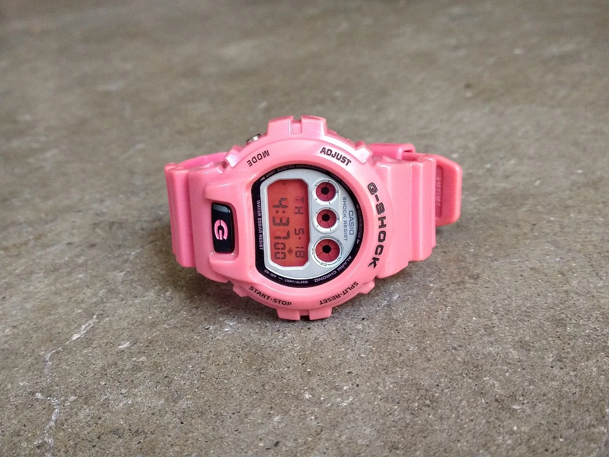 CASIO G-SHOCK DW-6900CS-4JF Pink Digital Sports Rubber