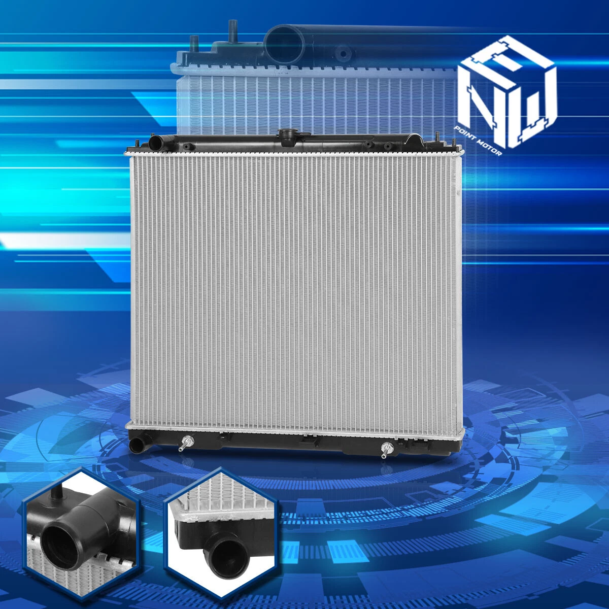 For 05-19 Frontier Equator 2.5L OE Style Aluminum DPI 2808 Radiator  Replacement | eBay