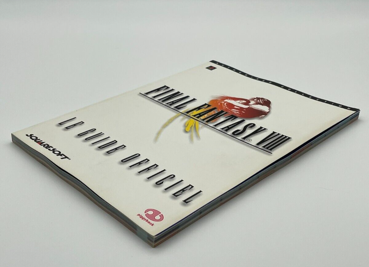 Guide Officiel Final Fantasy VIII - Piggyback - Version Française - Bon état