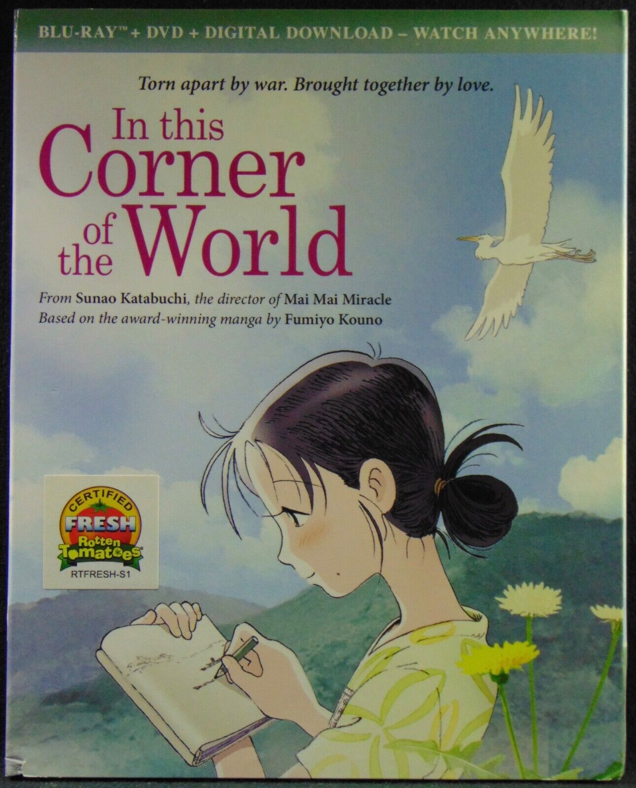 In This Corner Of The World Fumiyo Kouno Sunna Katabuchi SHOUT Blu