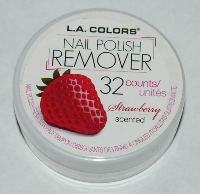 L.a. Colors Nail Polish Remover Pads Strawberry 32ct for sale online eBay