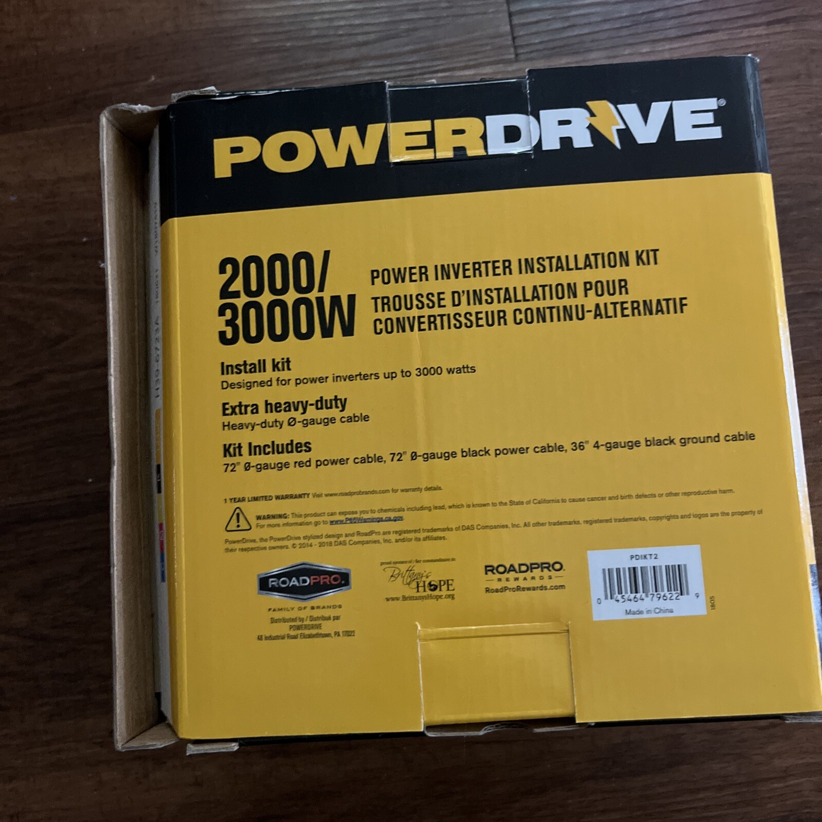 PowerDrive PDIKT2 2000/3000 Power Inverter Kit