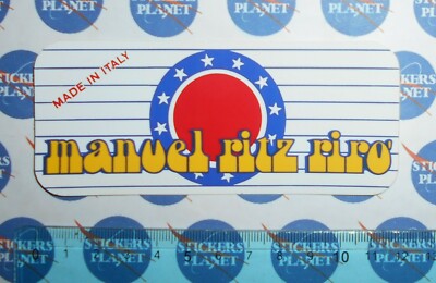  STICKER STICKER STICKER VINTAGE ORIGINAL VINTAGE MANUEL RITZ RIRÒ
