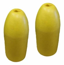 KUFA Sports 6x14 Inch Yellow Prawn Trap Float 2 Pack FREE SHIPPING