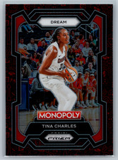 2024 Panini WNBA Prizm Monopoly TINA CHARLES Red Icons #71