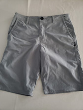 O Neill MENS Hybrid Shorts Gray Size 28 NYLON POLY ELASTANE POCKETS EUC