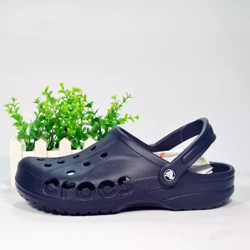 Hot Sell  Crocs Baya Adults Mens Womens Classic Cayman Lightweight Clogs shoe-UK image 9