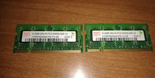 2 Memory Sticks: Hynix 512MB 2RX16 PC2-5300S-555-12 Laptop Ram HYMP564S64BP6-Y5