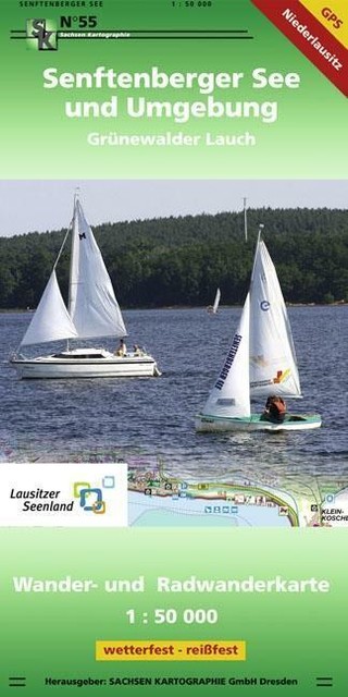 Senftenberger See und Umgebung 1 50 000 (2019, Sheet Map) online