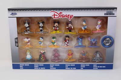 Disney 18-Piece Die Cast Set Nano Metalfigs Metal Mini Figures