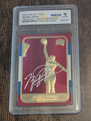 MICHAEL JORDAN FLEER WCG GEM-MT 10 