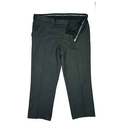 MEYER Herren Stoff Hose stretch Chino Anzug Business XXL 27 W40 L28 grau Ü+Größe
