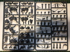 MOUNTED SAMURAI SPRUES - FIREFORGE GAMES - WARRING STATES