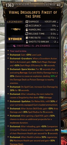 Tiny Tina's Wonderlands ⭐️ Modded Dreadlord Shreadifier(Playstation | Xbox | PC) - Picture 4 of 8