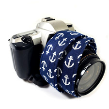 Anchor Camera Strap -Silver Anchor Camera Strap-Double Padded Comfortable Camera