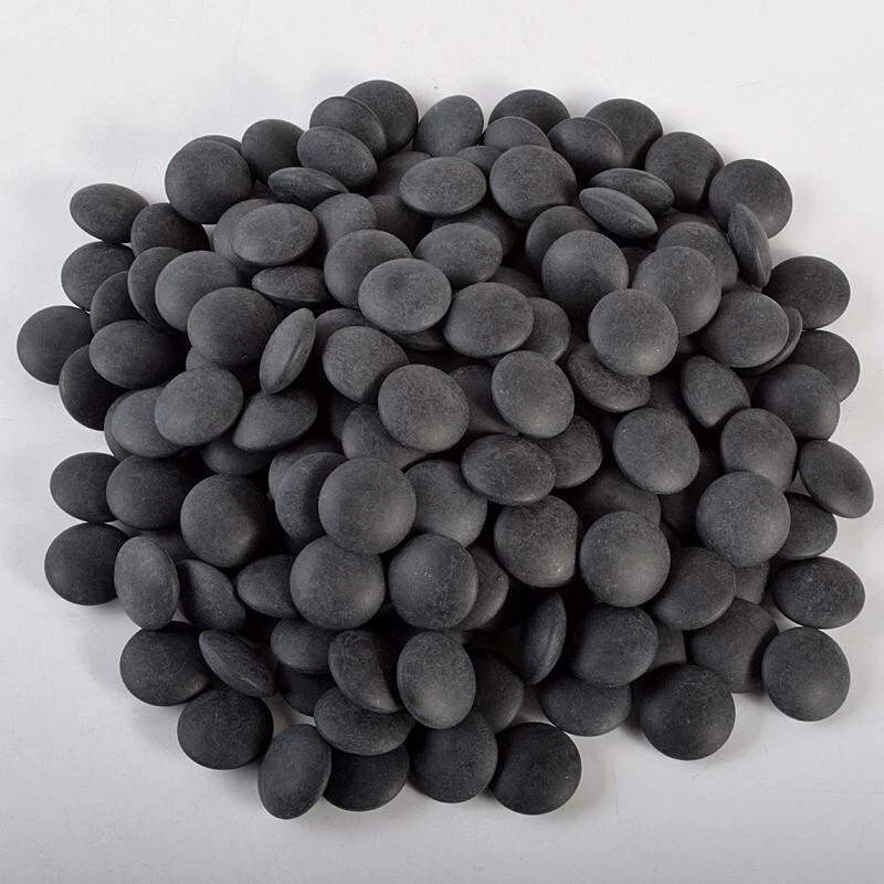 Go stone Igo clam white Nachi black Size33 From Japan used - Image 2 of 4