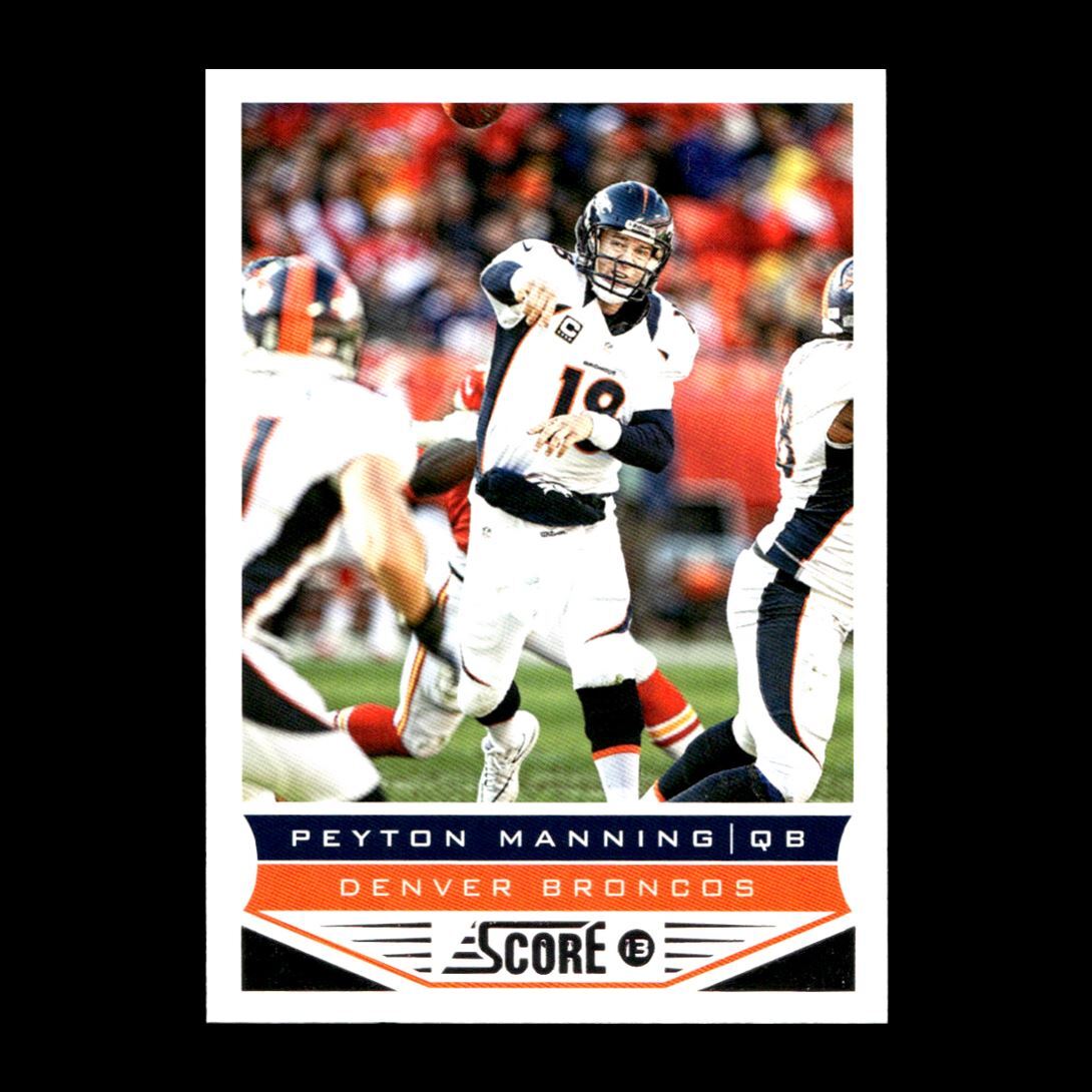 Peyton Manning 2013 Score Indianapolis Colts #61 R307