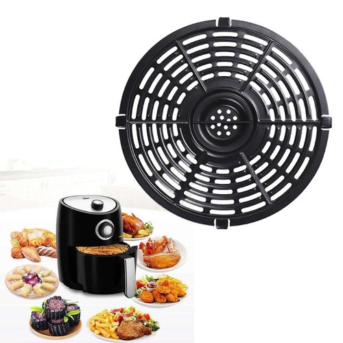 Volakebeing Air Fryer Ersatzgitter - 22,5x22,5cm Antihaft Schwarz Für Heißluftfritteusen
