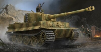 Trumpeter 1/35 PzKpfw VI Ausf E SdKfz 181 Tiger I Late w/Zimmeri #09540  USA