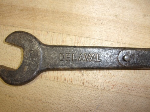 Vintage 4131 DeLaval Cream Separator Wrench Screwdriver Tool 8" FREE SHIPPING - Picture 7 of 13