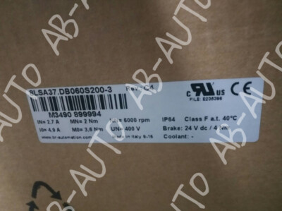 1PC 8LSA37.DB060S200-3 B&R Brand New Servo Motor B&R