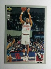 MARK JACKSON 1994-95 UD COLLECTOR'S CHOICE SILVER SIGNATURE CARD # 113 D2787
