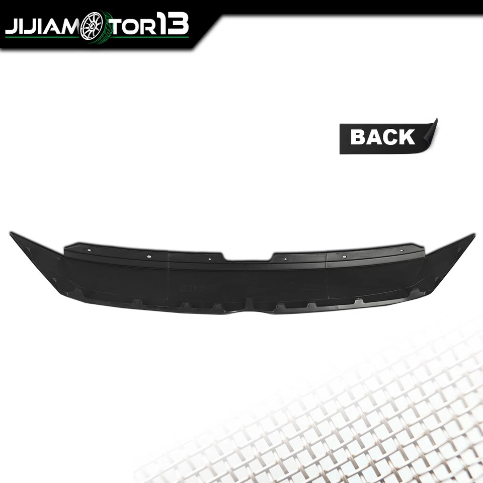 Capa de grade frontal superior de plástico preta compatível com 2014 2015 2016 Mazda 3/3 Sport - Imagem 3 de 4