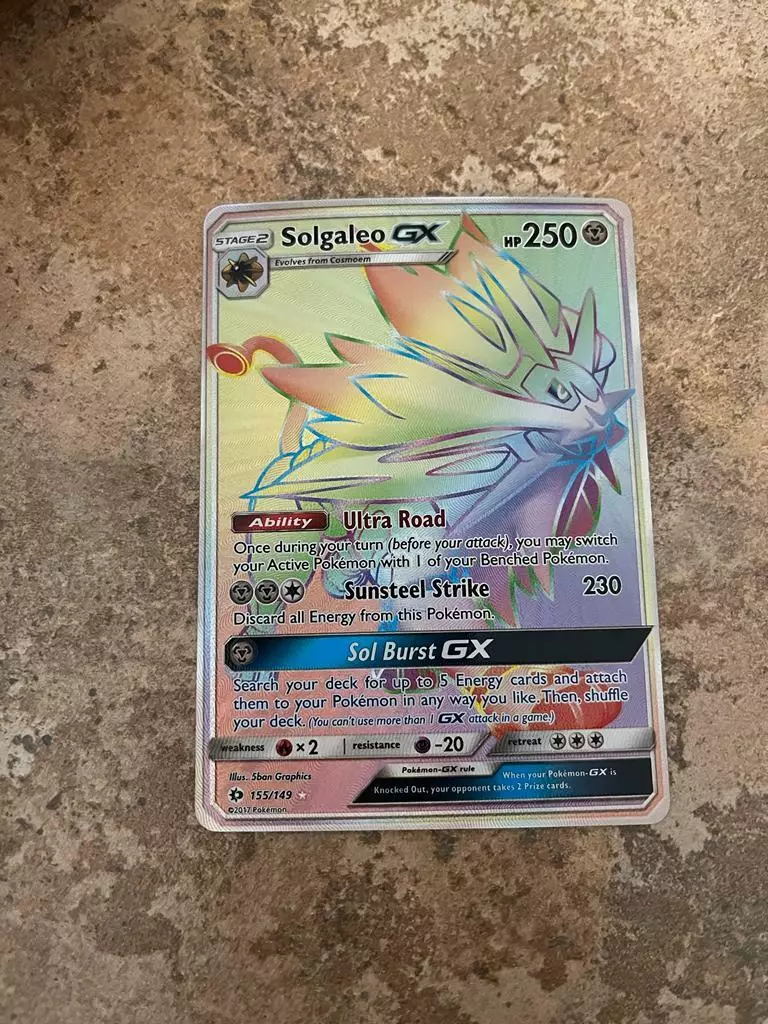 Solgaleo GX (155/149) [Sun & Moon: Base Set]