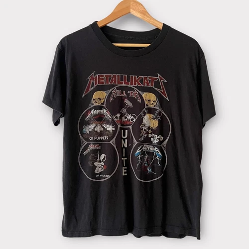 Metallica "Garage Days" Vintage Tour Band Rock Heavy Me 1980s vintage concert t-shirt, vintage, single stitch, B+ condition