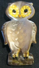 VINTAGE CERAMIC OWL SPOON REST OR HANGING KITCHEN DECOR