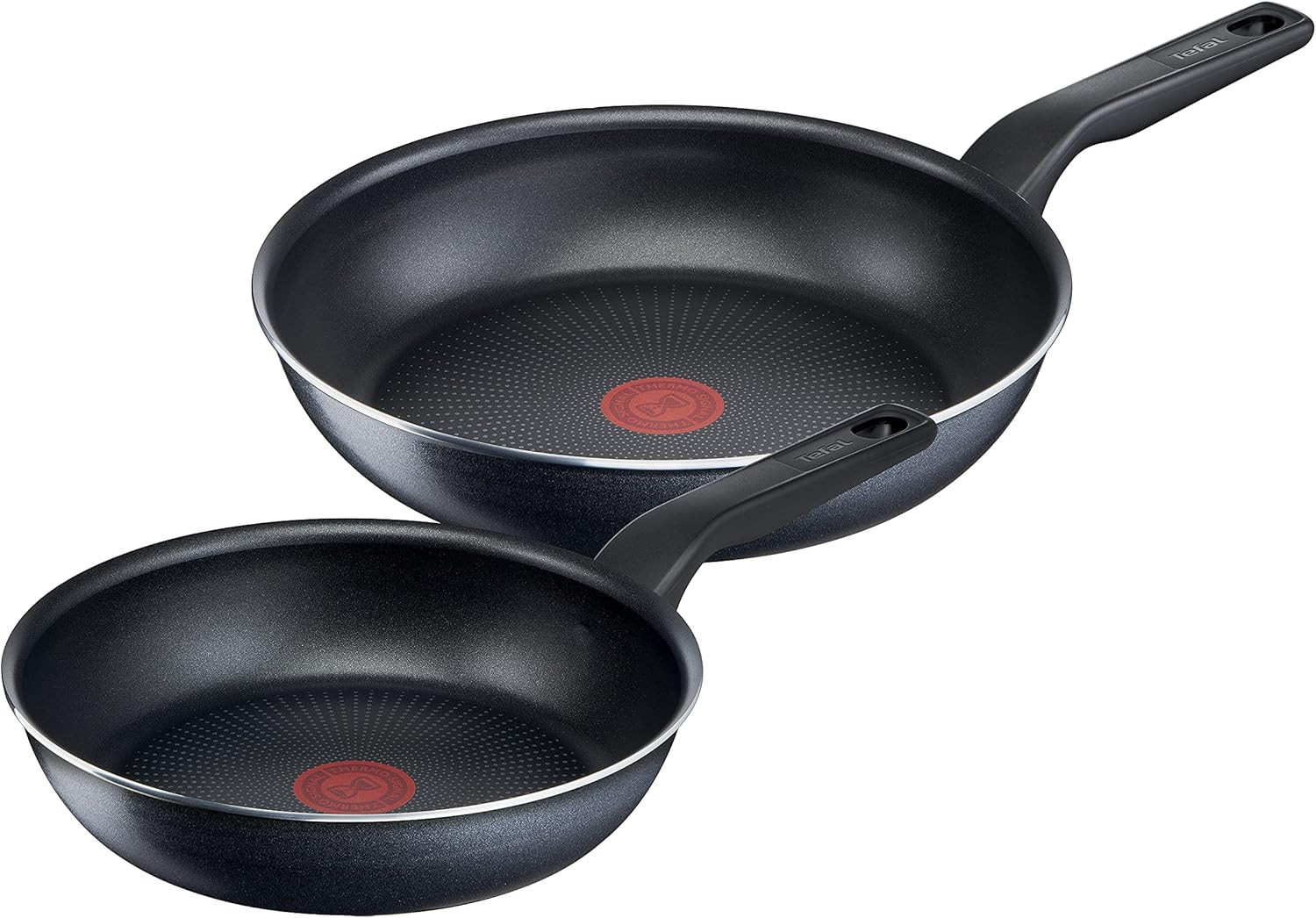XL Force C38590 - Set Di 2 Padelle Da 24 E 28 Cm, Con Rivestimento Antiaderente,