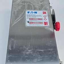 Eaton Cutler-Hammer DH363NWK 100A 3 Pole Heavy Duty Fusible Safety Switch NEMA 4
