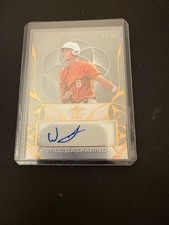 2024 Leaf Trinity Baseball Will Gasparino Clear Auto /99
