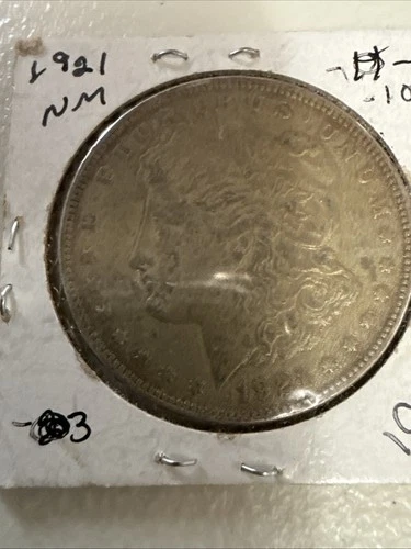 1921 Morgan Silver Dollar In XF Condition