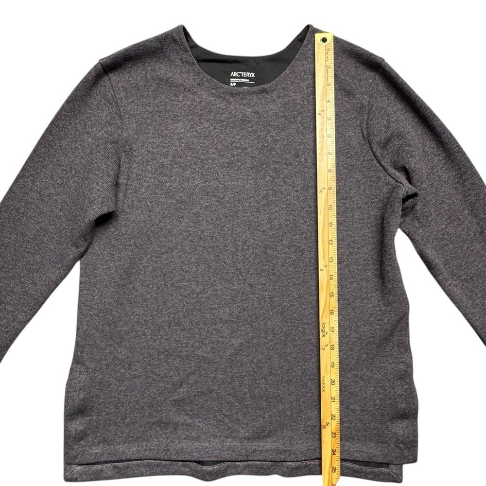 Arc'teryx Laina Sweater Womens Small Gray Cozy Technical Mid Layer Hiking Travel thumbnail 7