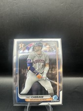 2024 Bowman Chrome - Trey Cabbage Rookie RC Houston Astros #100
