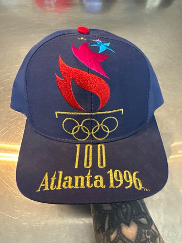 Vintage 1996 Atlanta Olympics embroidered cap