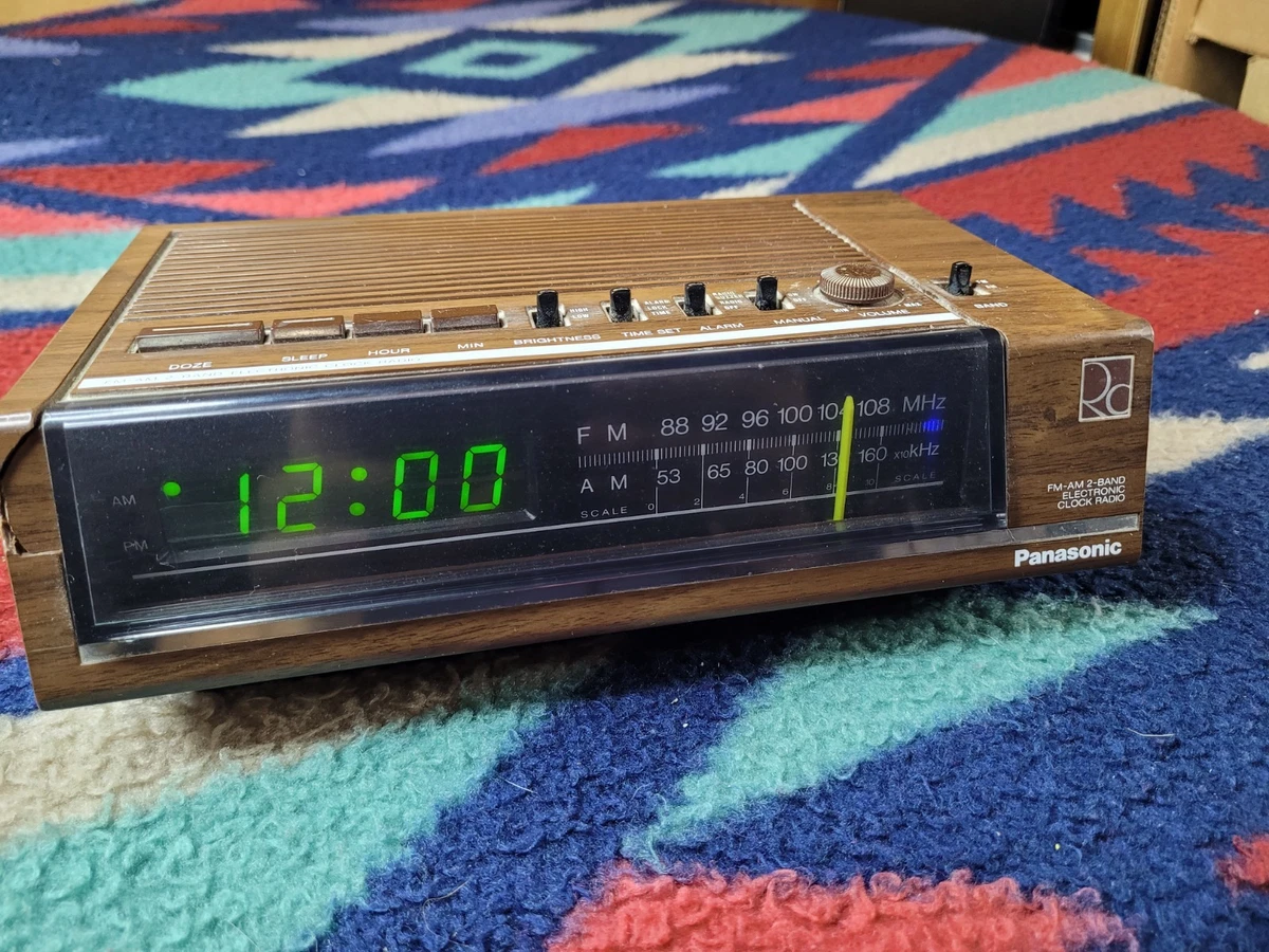 Panasonic Digital Clock Radio for sale - eBay