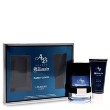 Spirit Millionaire Dark Fusion by Lomani Gift Set -- for Men