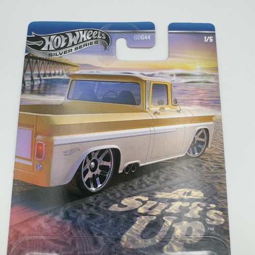 2025 HOT WHEELS SILVER SERIES CUSTOM '62 CHEVY PICKUP SURFS UP THEMED - Picture 6 of 6