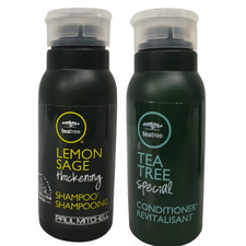 Paul Mitchell TEA TREE 1 oz Thickening Shampoo and Special Conditioner Travel Sz