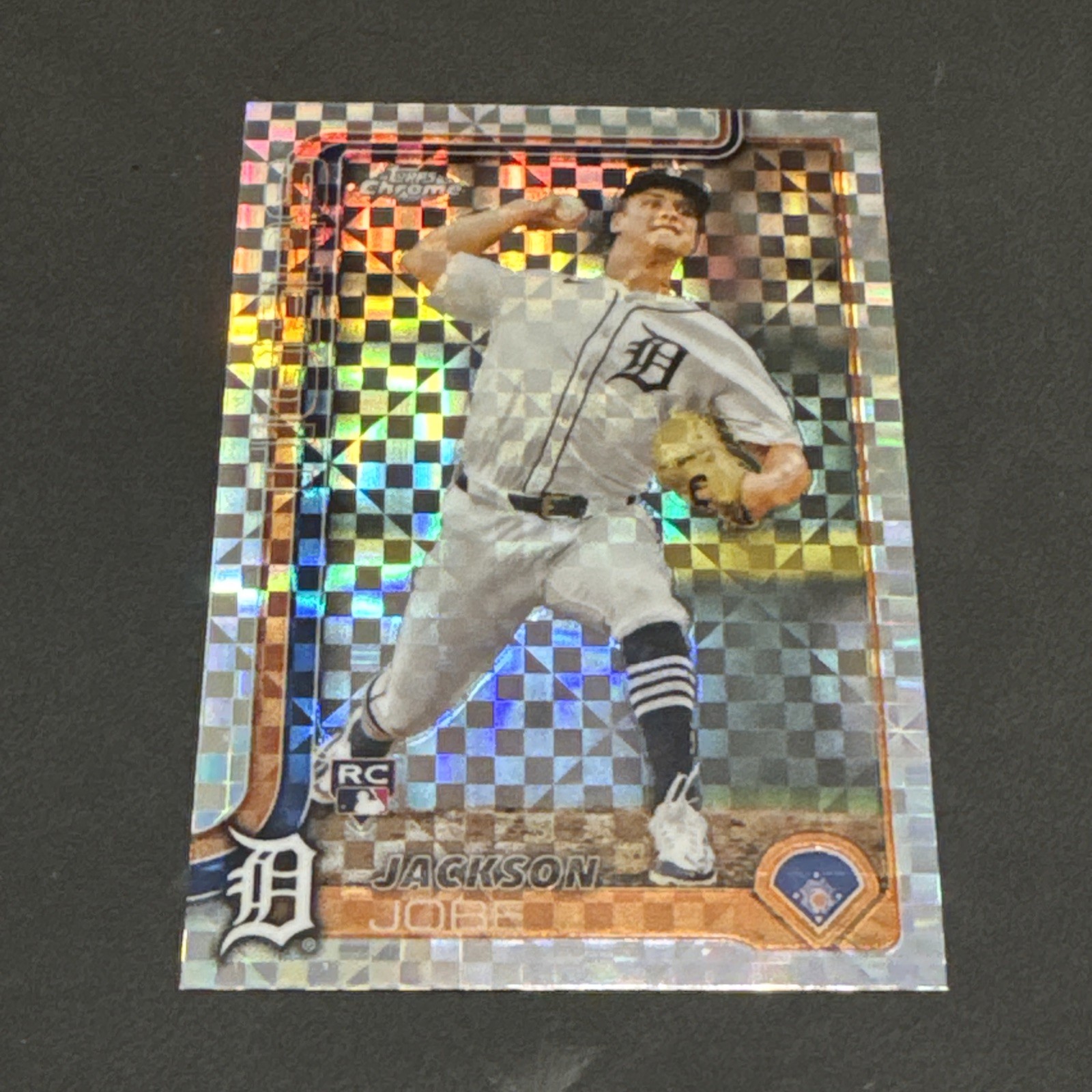 2025 Topps Chrome - Jackson Jobe #249 X-Fractor (RC)
