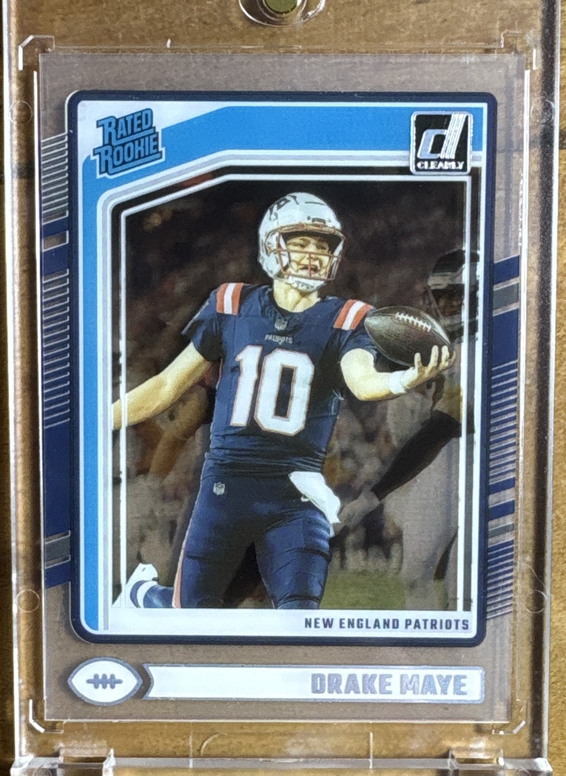 2024 Panini Clearly Donruss - Rated Rookie Drake Maye #53 (RC)