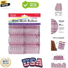 Wire Mesh Rollers   Jumbo 1 3/4 Inch Hair Curlers for Maximum Volume  Body, ...