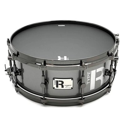 Canopus Type-R Maple Snare Drum 14x5.5 Gun Metal Metallic Lacquer - 2nd Line