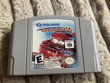 * Polaris Snocross Nintendo 64 N64 Tested Working Authentic *