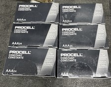 AAA DURACELL PROCELL PROFESSIONAL ALKALINE BATTERIES 24 PACK 144 BATTERIES 