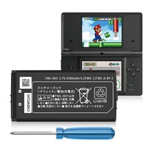 HUAENG DSi Battery, TWL-003 2500mAh Replacement Battery for Nintendo DSi, NDSi G