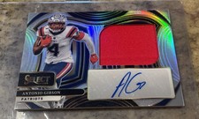 Antonio Gibson Patch Auto /99 2024 Panini Select #JSSP-AGN Jumbo Swatch Prizm🔥